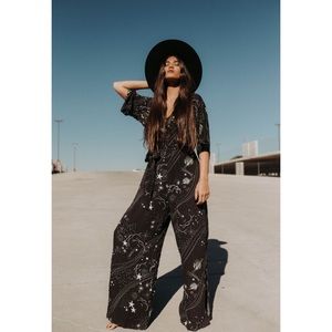 LOVESTITCH Stardust printed jumpsuit size S